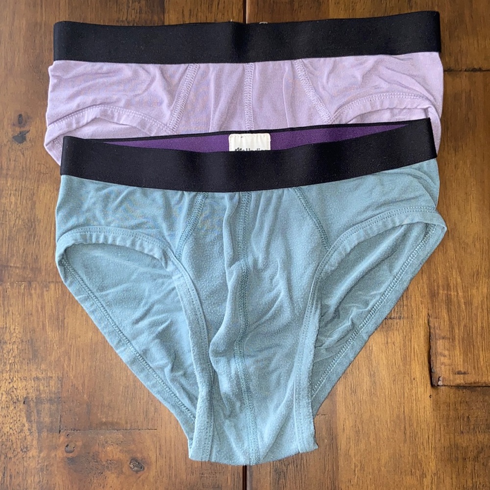 MeUndies Briefs Small Excellent Condition Bundle Green Purple Soft Comfortable